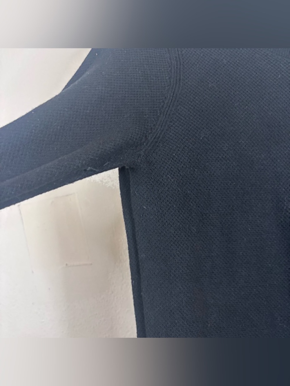 Gap Thermal Shirts Set 3 Sz Med Cotton Long Sleeve Basics Black White Green - Picture 3 of 11